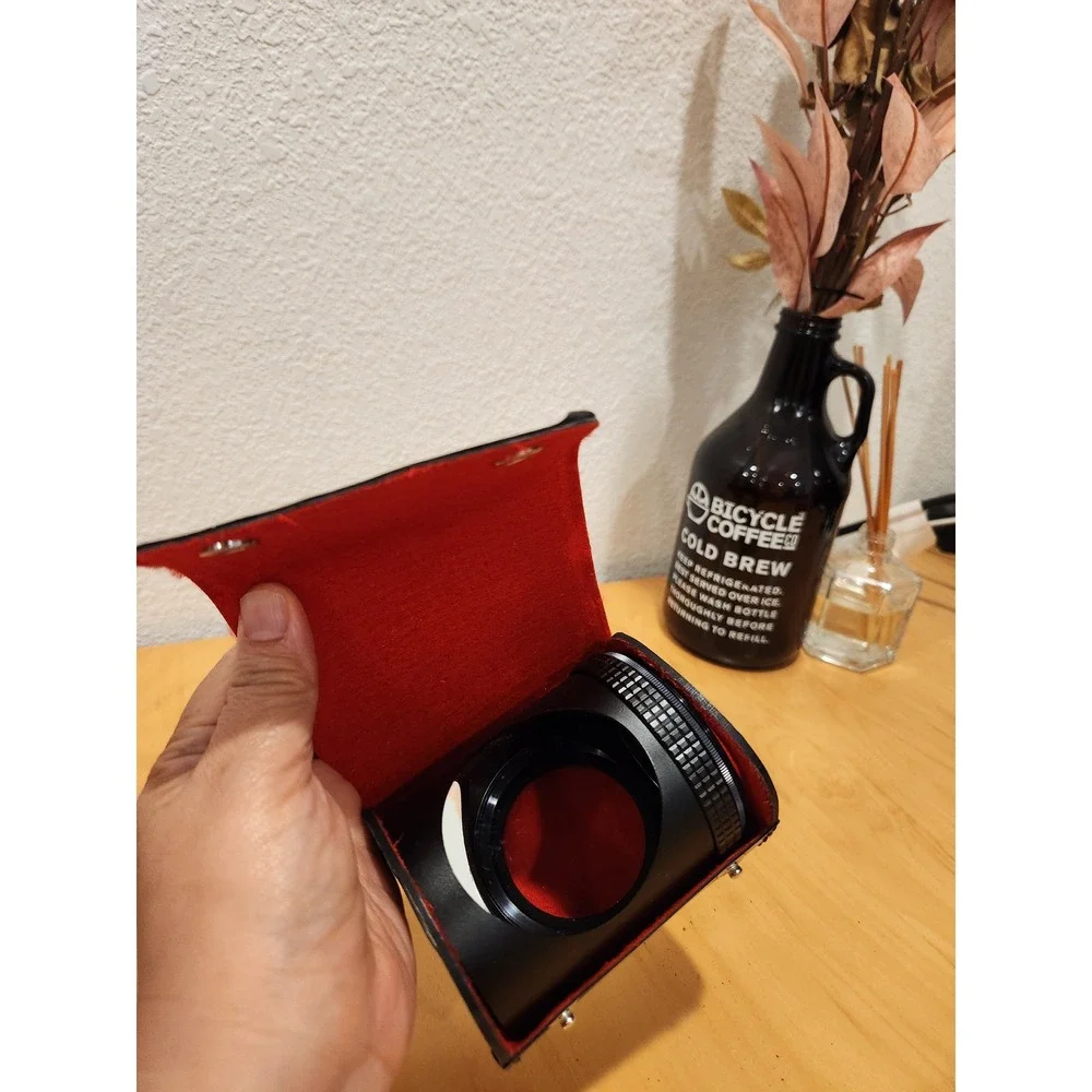 Vintage Spiratone Circo-Mirror Tach One Lens Attachment w/ Case Made in Japan‎